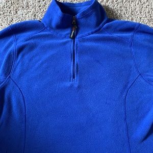 Blue pullover sweater